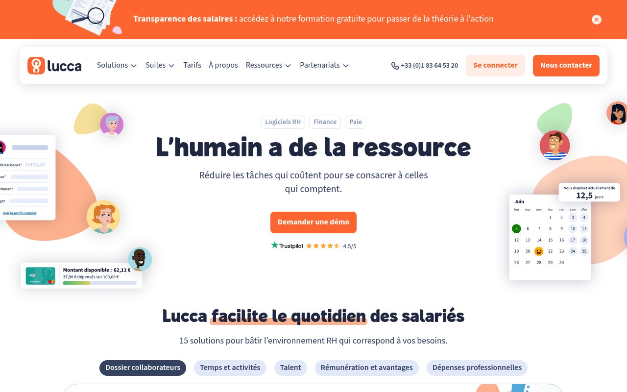 Apercu du site Lucca
