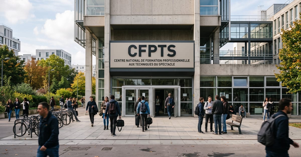 CFPTS : La référence des métiers techniques du spectacle - cfpts centre national de formation professionnelle aux techniques